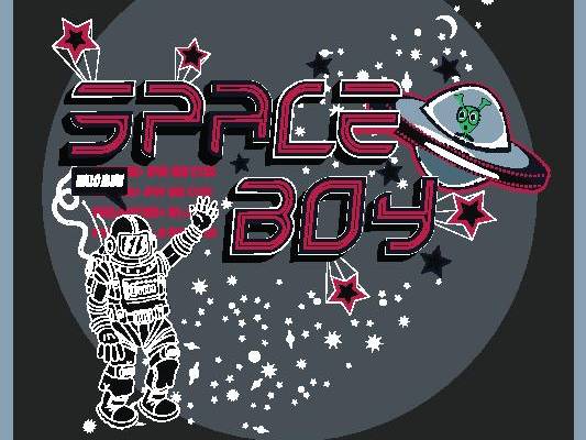 太空男孩裁片印花服装 探索宇宙的时尚之旅