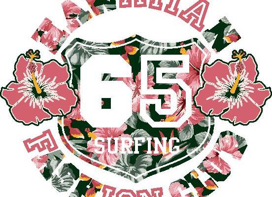 热带风情裁片印花服装,夏威夷冲浪风65号服装印花设计