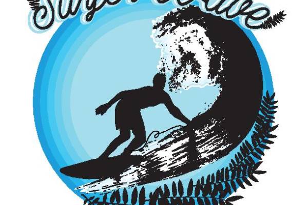 时尚冲浪主题裁片印花服装印花设计