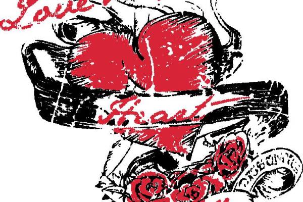 经典玫瑰与茶杯裁片印花服装，展现独特风格