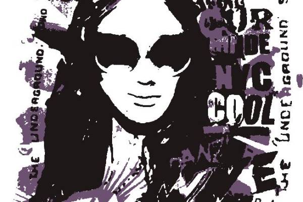 摇滚风格裁片印花服装，展现个性与自由的街头艺术