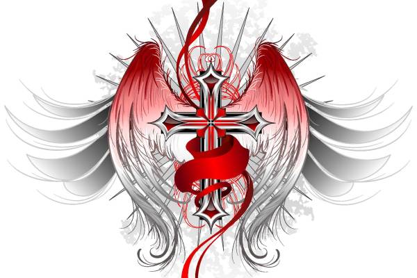 独特天使翅膀蛇形裁片印花服装，展现个性魅力