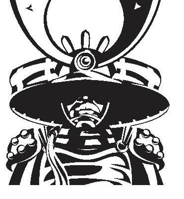 创意维京战士裁片印花服装印花设计