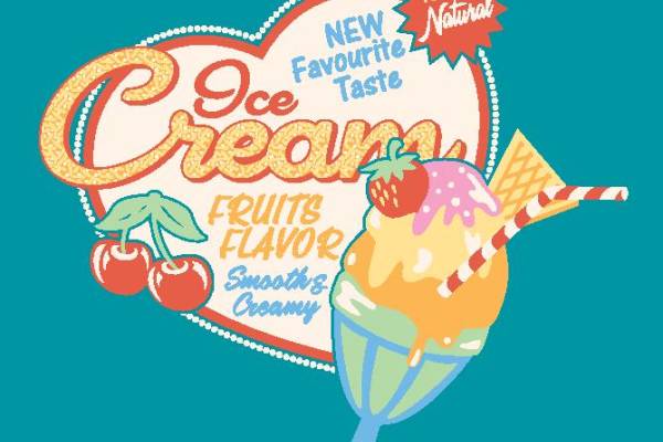 夏季必备：水果味裁片印花服装印花设计