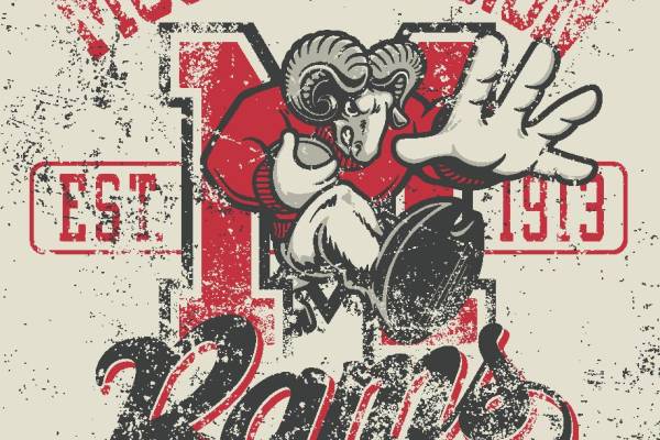 复古风格裁片印花服装 经典Mount Vernon品牌设计