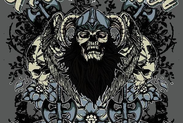 独特地狱骑士裁片印花服装,展现个性与力量