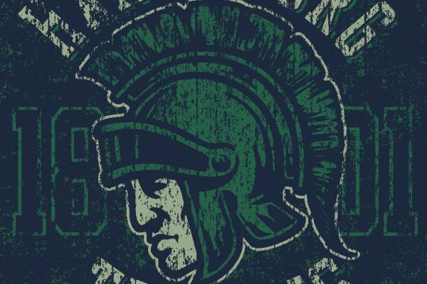 复古罗马战士头盔裁片印花服装印花设计