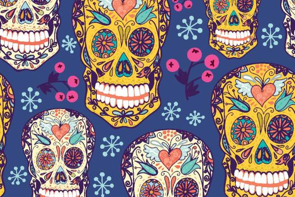 时尚骷髅头裁片印花服装，展现个性与艺术的完美结合