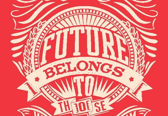 未来属于梦想者:激励性裁片印花服装印花设计