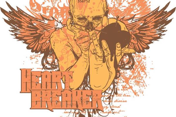 时尚骷髅裁片印花服装，展现个性与潮流的完美结合