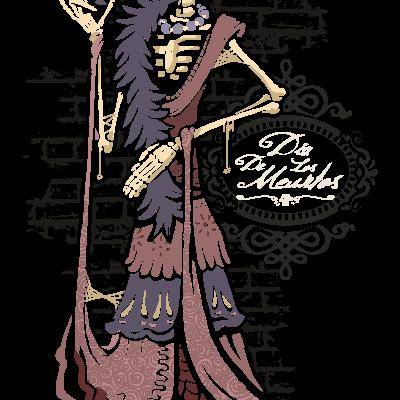 复古风格骷髅裁片印花服装,展现独特个性的时尚选择