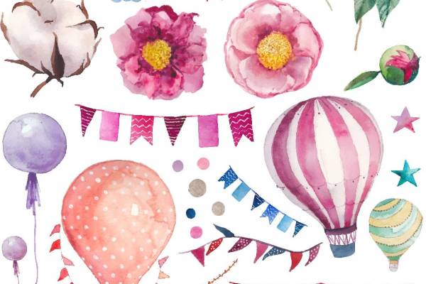 夏季派对主题裁片印花服装印花设计灵感