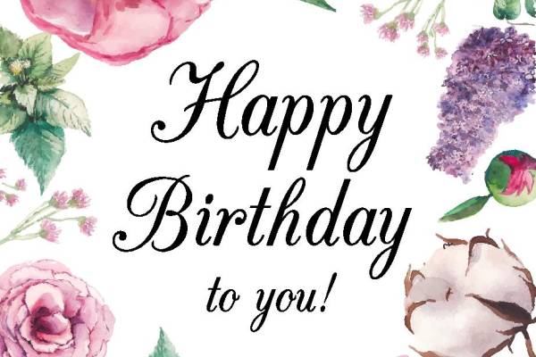 优雅花卉裁片印花服装，生日祝福服装印花设计