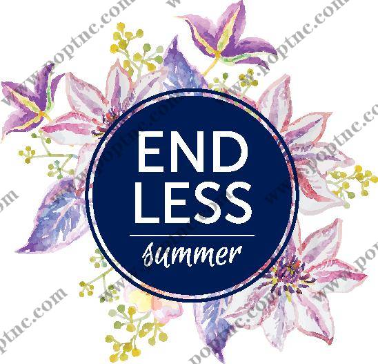 清新水彩花卉裁片印花服装,夏日必备时尚单品