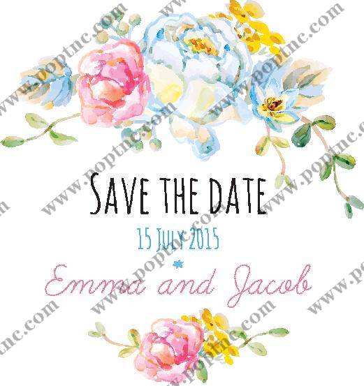 浪漫花卉裁片印花服装 打造唯美婚礼纪念日服装印花