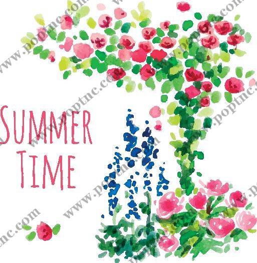 夏季清新花卉裁片印花服装,打造夏日时尚新潮流