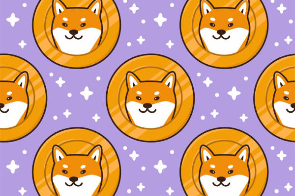 可爱柴犬月亮图案面料印花服装印花设计