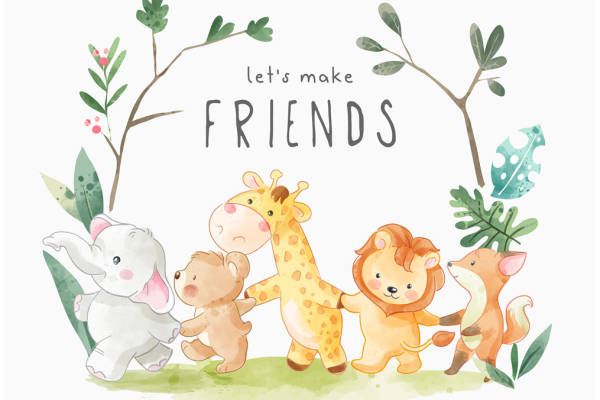 可爱动物裁片印花服装,儿童友好的时尚选择