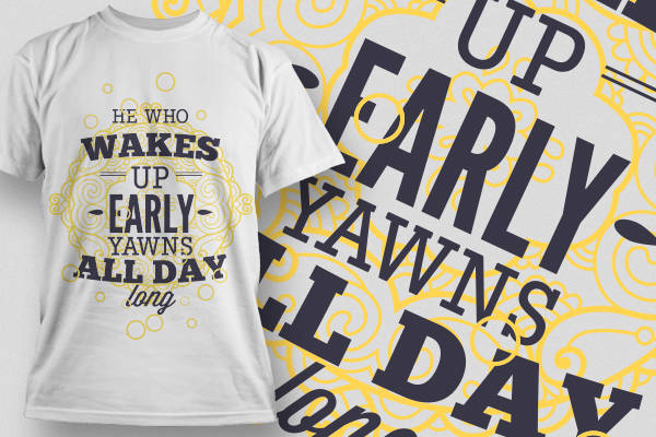 创意早安裁片印花服装 唤醒活力的时尚选择