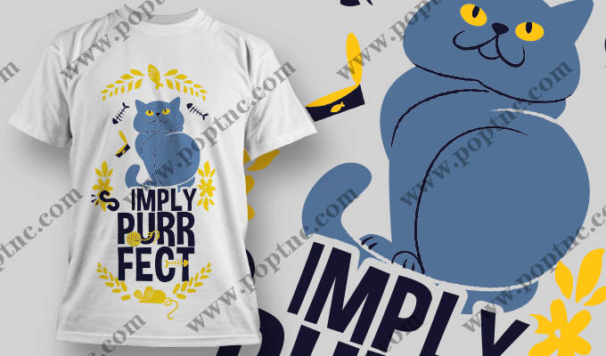 创意猫咪裁片印花服装,完美展现个性时尚