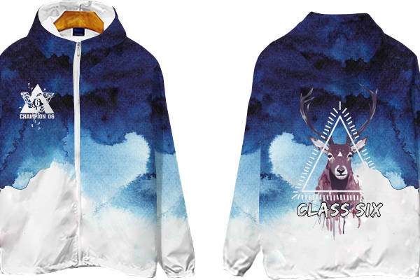 独特鹿头裁片印花服装,展现个性与时尚的完美结合