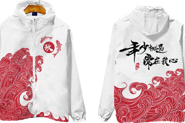 传统中国风裁片印花服装，展现独特文化魅力