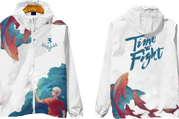 梦幻海洋风格裁片印花服装，展现个性与活力