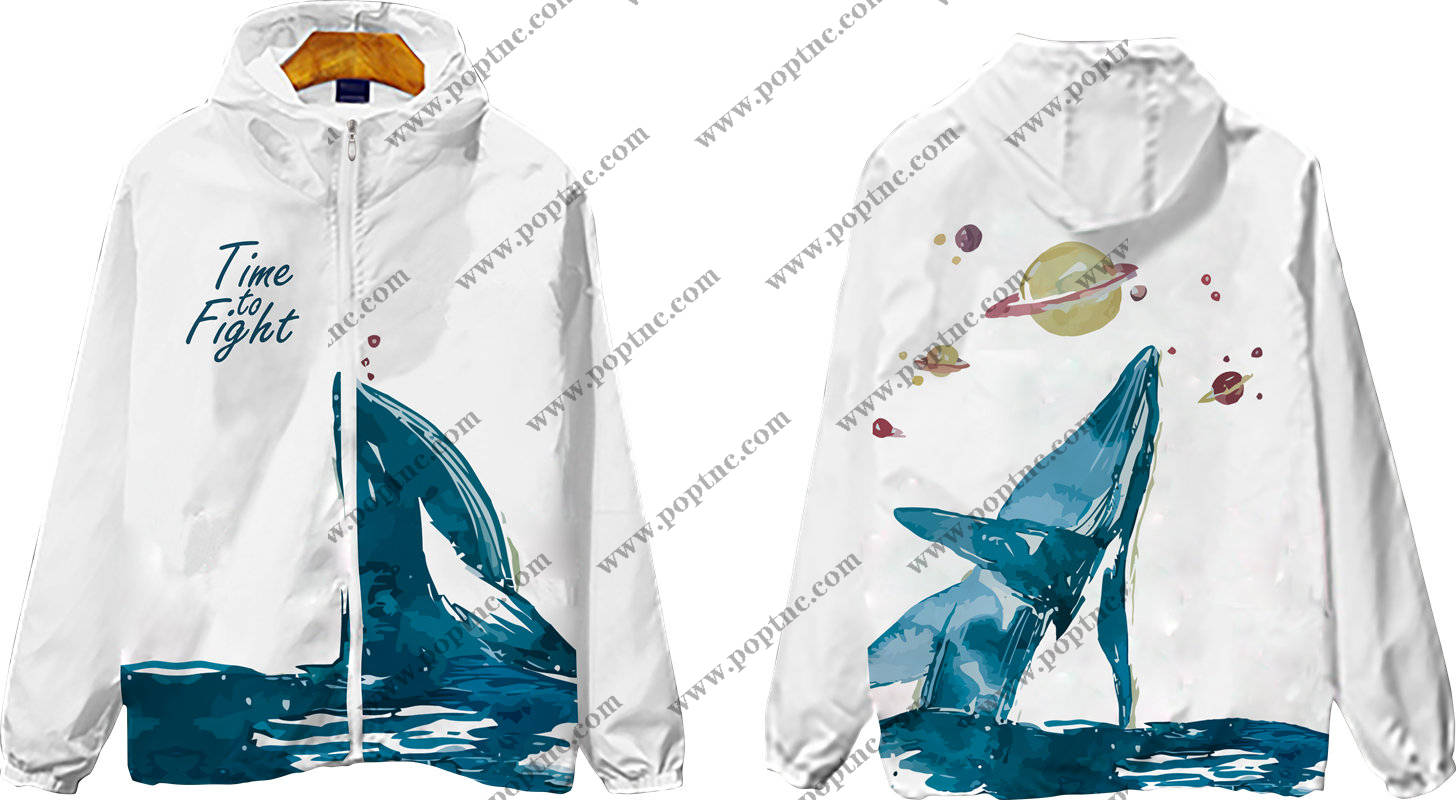 独特海洋风裁片印花服装,展现个性时尚