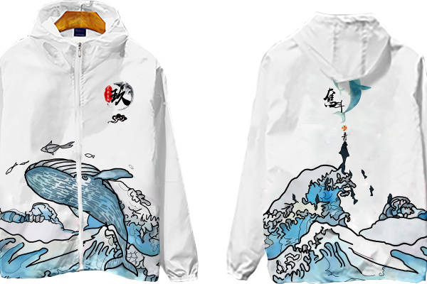 海洋主题裁片印花服装，展现自然之美的时尚选择