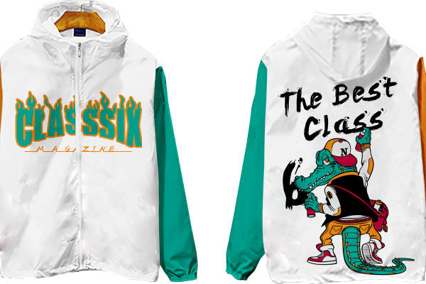 创意恐龙裁片印花服装 打造最佳班级形象