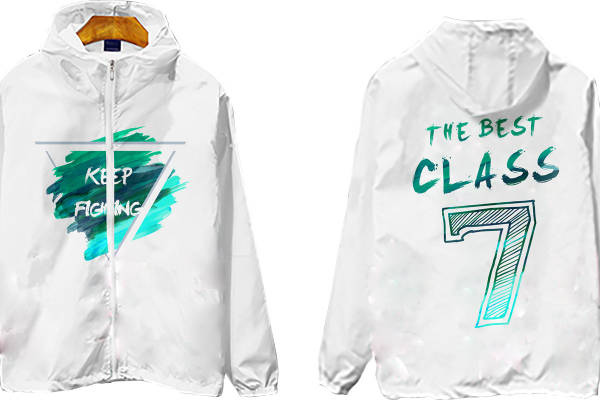 时尚校园风裁片印花服装，展现个性与活力的完美选择