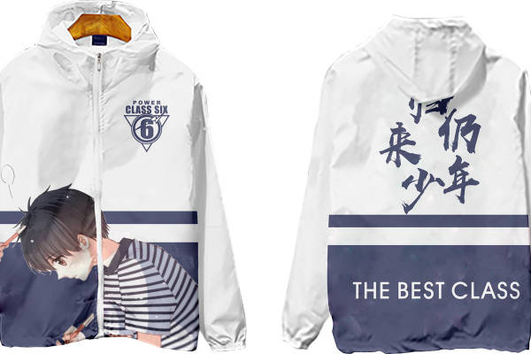 时尚校园风裁片印花服装印花设计，展现青春活力