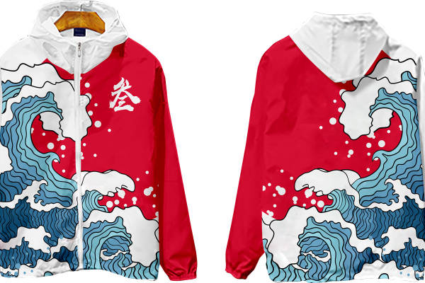 独特海洋风格裁片印花服装,展现个性时尚