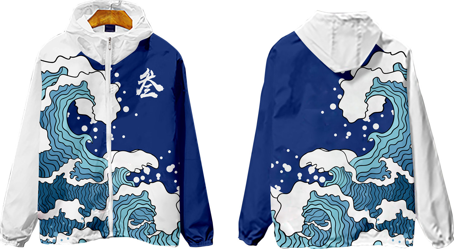海洋风格裁片印花服装 独特设计引领时尚潮流
