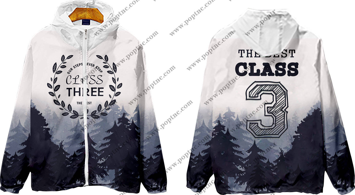 独特设计山景裁片印花服装,展现个性与自然的完美融合