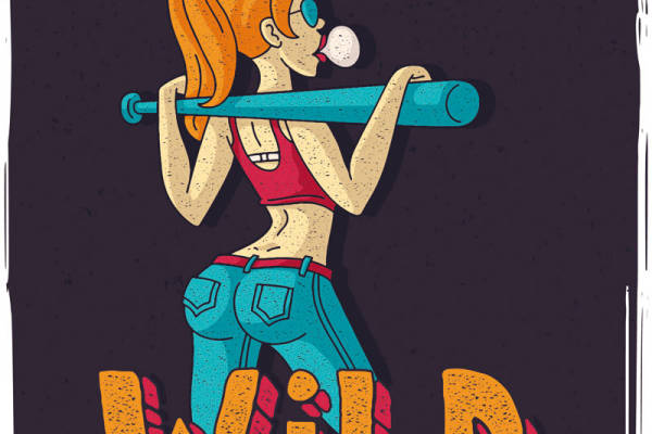 时尚街头风格裁片印花服装,展现个性与活力