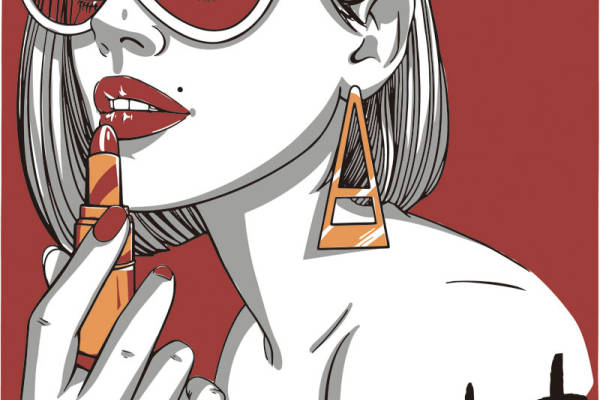 时尚前卫的裁片印花服装:打造个性化妆师风格