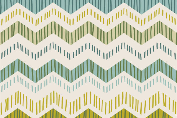 现代几何图案面料印花，时尚服装印花设计