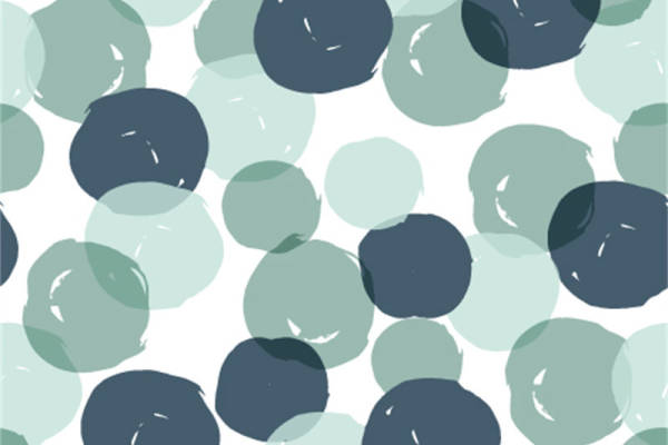 抽象艺术风格深蓝浅绿面料印花服装印花设计