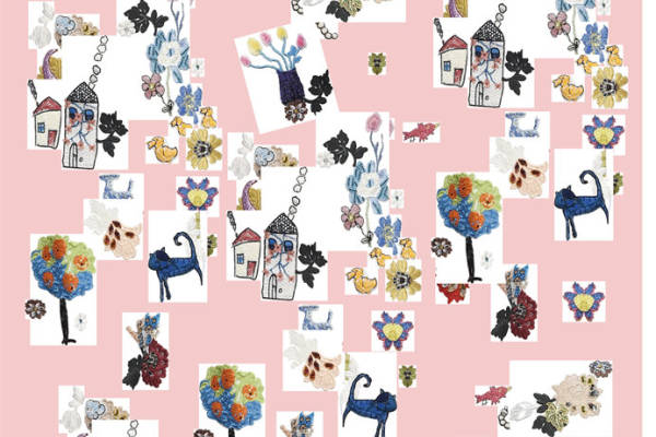 时尚田园风格面料印花，春季服装印花设计灵感