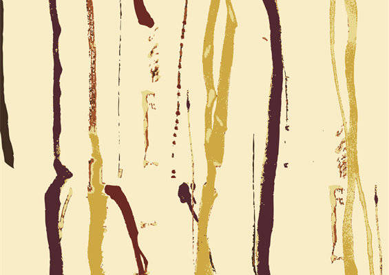 抽象艺术风格面料印花，时尚服装印花设计