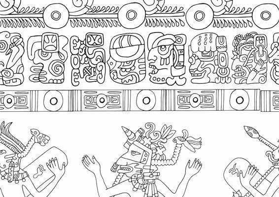 玛雅风格服装印花：神秘图腾与现代时尚的完美结合