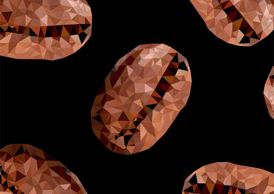 奢华几何立体服装印花面料设计