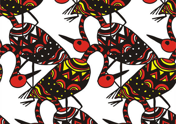 独特民族风服装印花面料，时尚与文化的完美结合