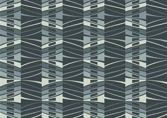 现代抽象几何图案面料印花服装印花设计