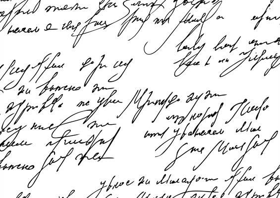 经典黑白手写体面料印花,打造独特服装印花风格