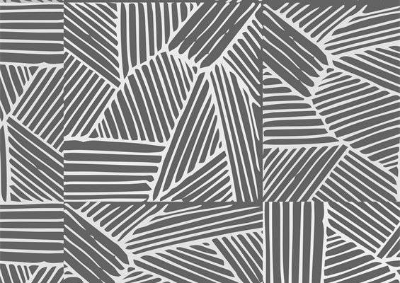 现代抽象几何图案服装印花面料设计