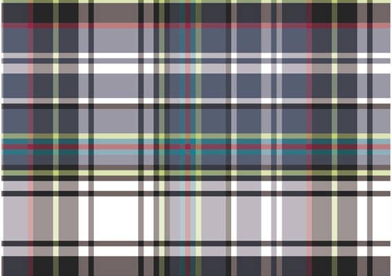 经典格子图案服装印花面料设计