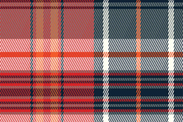 经典格子图案面料印花，打造时尚服装印花新潮流