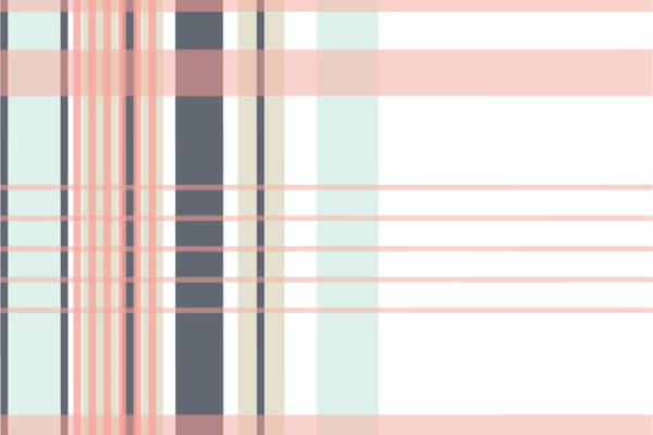 时尚格纹面料印花，经典服装印花设计